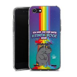 Carry Case Hülle Transparent/glitter ohne Band