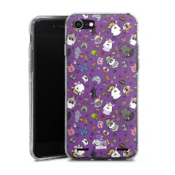 Carry Case Hülle Transparent/glitter ohne Band