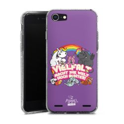 Carry Case Hülle Transparent/glitter ohne Band