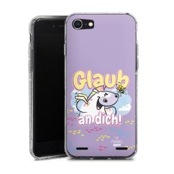 Carry Case Hülle Transparent/glitter ohne Band