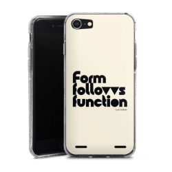 Carry Case Hülle Transparent/glitter ohne Band