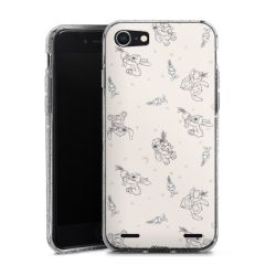 Carry Case Hülle Transparent/glitter ohne Band