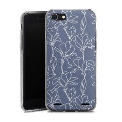 Carry Case Hülle Transparent/glitter ohne Band