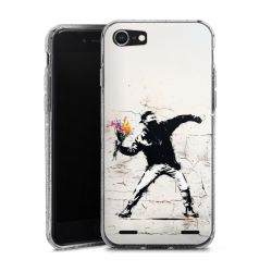 Carry Case Hülle Transparent/glitter ohne Band