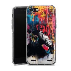 Carry Case Hülle Transparent/glitter ohne Band