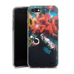 Carry Case Hülle Transparent/glitter ohne Band