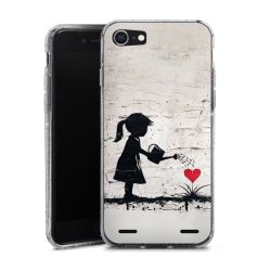 Carry Case Hülle Transparent/glitter ohne Band