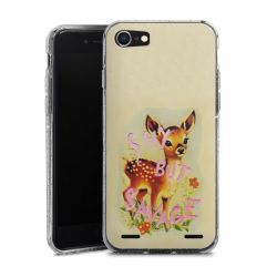 Carry Case Hülle Transparent/glitter ohne Band