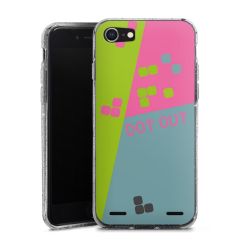 Carry Case Hülle Transparent/glitter ohne Band