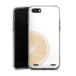 Carry Case Hülle Transparent/glitter ohne Band