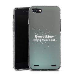 Carry Case Hülle Transparent/glitter ohne Band