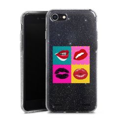 Carry Case Hülle Transparent/glitter ohne Band