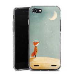 Carry Case Hülle Transparent/glitter ohne Band