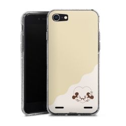 Carry Case Hülle Transparent/glitter ohne Band