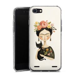 Carry Case Hülle Transparent/glitter ohne Band