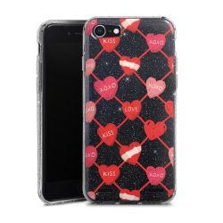 Carry Case Hülle Transparent/glitter ohne Band