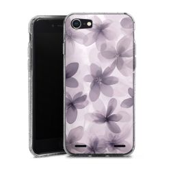 Carry Case Hülle Transparent/glitter ohne Band