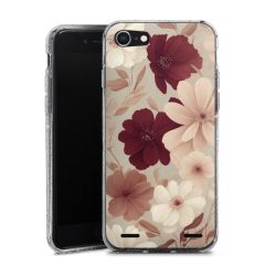 Carry Case Hülle Transparent/glitter ohne Band