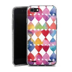 Carry Case Hülle Transparent/glitter ohne Band