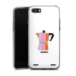 Carry Case Hülle Transparent/glitter ohne Band