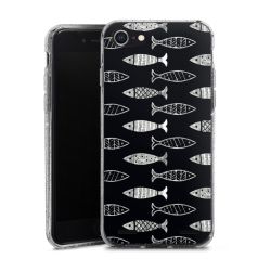 Carry Case Hülle Transparent/glitter ohne Band