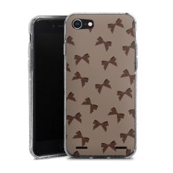 Carry Case Hülle Transparent/glitter ohne Band