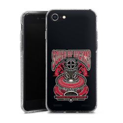 Carry Case Hülle Transparent/glitter ohne Band