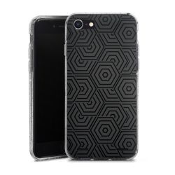 Carry Case Hülle Transparent/glitter ohne Band