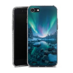 Carry Case Hülle Transparent/glitter ohne Band