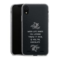 Carry Case Hülle Transparent/glitter ohne Band