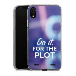 Carry Case Hülle Transparent/glitter ohne Band