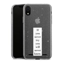 Carry Case Hülle Transparent/glitter ohne Band