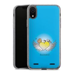 Carry Case Hülle Transparent/glitter ohne Band