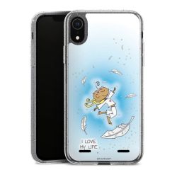 Carry Case Hülle Transparent/glitter ohne Band