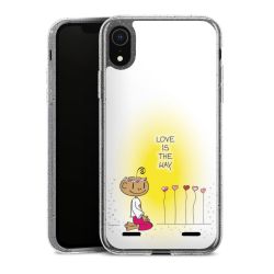 Carry Case Hülle Transparent/glitter ohne Band