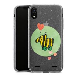 Carry Case Hülle Transparent/glitter ohne Band