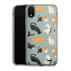 Carry Case Hülle Transparent/glitter ohne Band