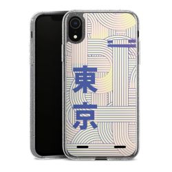 Carry Case Hülle Transparent/glitter ohne Band