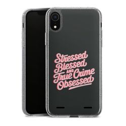 Carry Case Hülle Transparent/glitter ohne Band