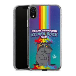 Carry Case Hülle Transparent/glitter ohne Band