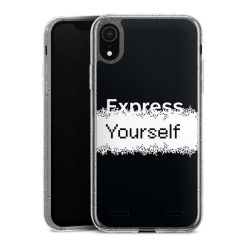 Carry Case Hülle Transparent/glitter ohne Band