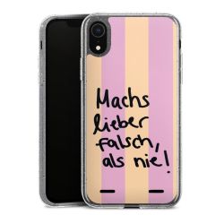 Carry Case Hülle Transparent/glitter ohne Band