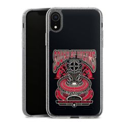 Carry Case Hülle Transparent/glitter ohne Band