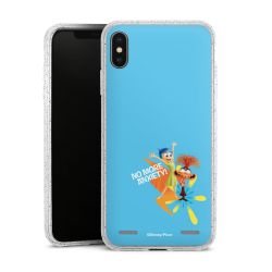 Carry Case Hülle Transparent/glitter ohne Band