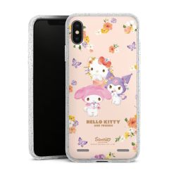 Carry Case Hülle Transparent/glitter ohne Band