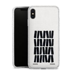 Carry Case Hülle Transparent/glitter ohne Band