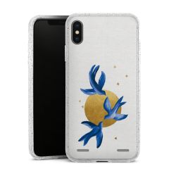 Carry Case Hülle Transparent/glitter ohne Band