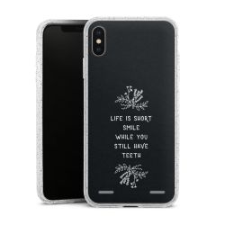 Carry Case Hülle Transparent/glitter ohne Band