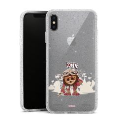 Carry Case Hülle Transparent/glitter ohne Band