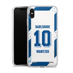 Carry Case Hülle Transparent/glitter ohne Band